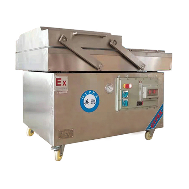 Double chamber vacuum explosion-proof packaging machine EXBZ-900-500SZK